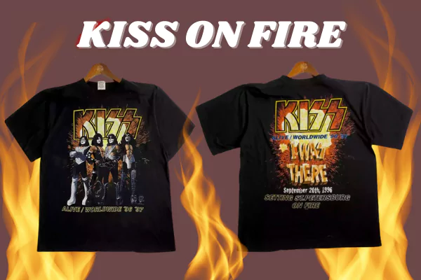 Kiss on fire